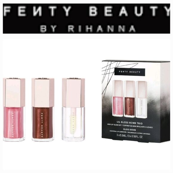 Fenty Beauty Fenty Snackz Lil Gloss Bomb Trio Mini Lip Gloss Set